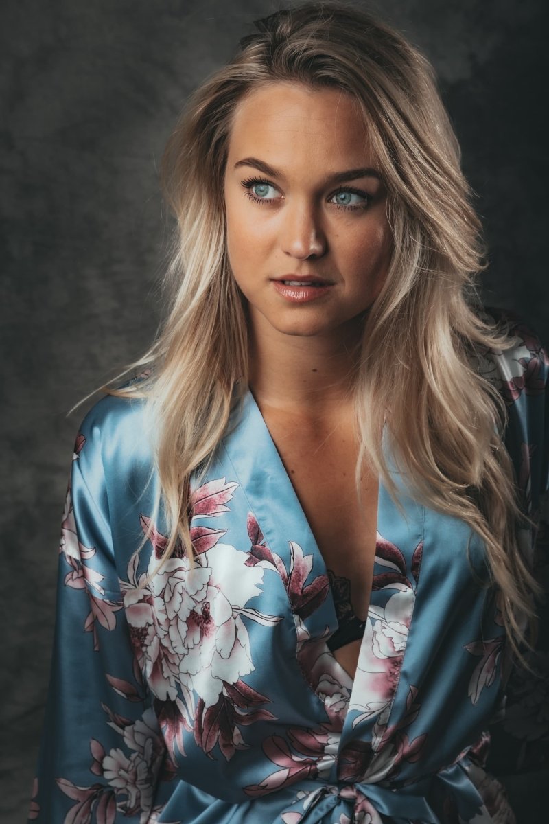 Kimono Dames Satijn Floral Dream - Kimomi
