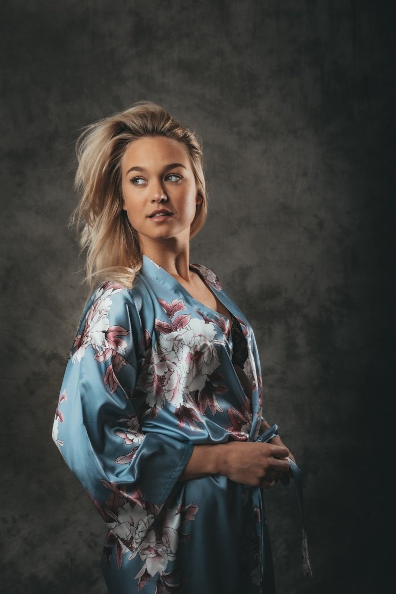 Kimono Dames Satijn Floral Dream - Kimomi