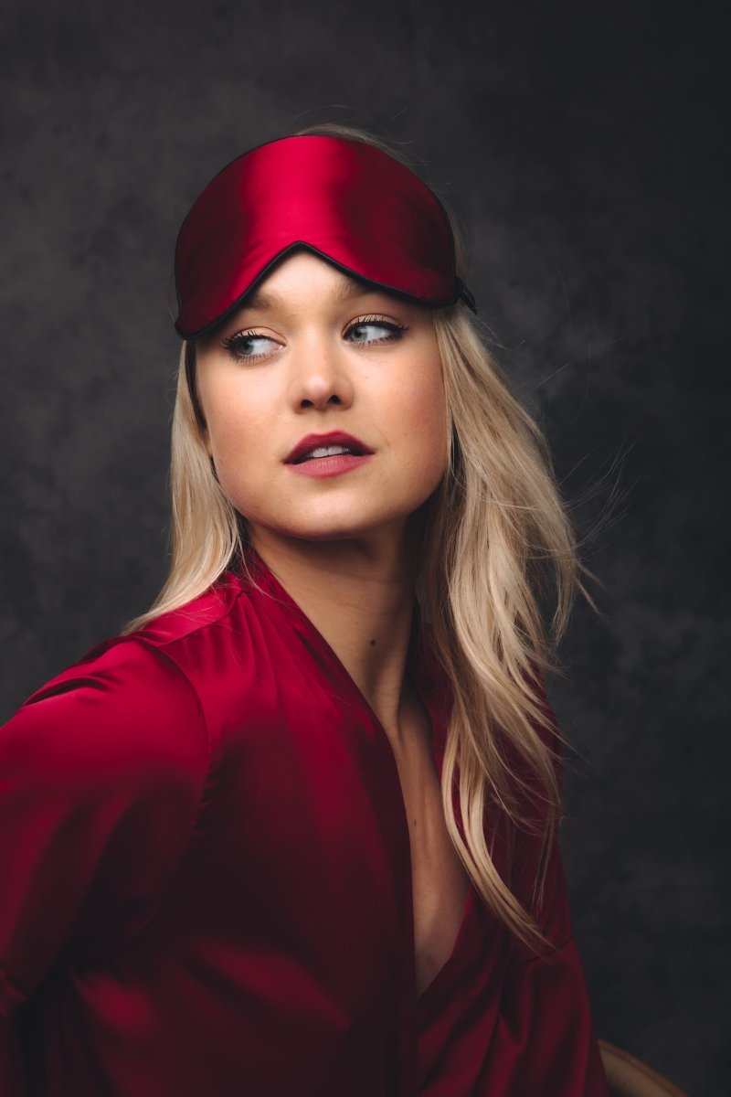 Slaapmasker 100% zijde - Kimomi