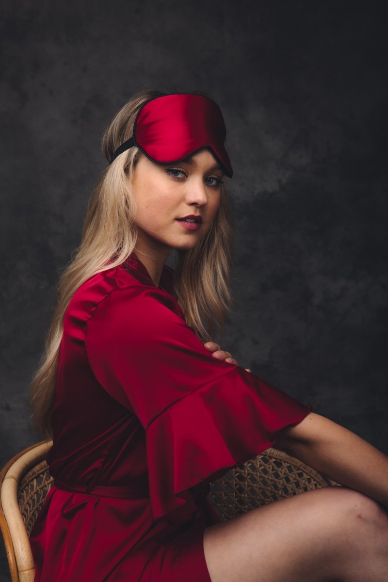 Slaapmasker 100% zijde - Kimomi
