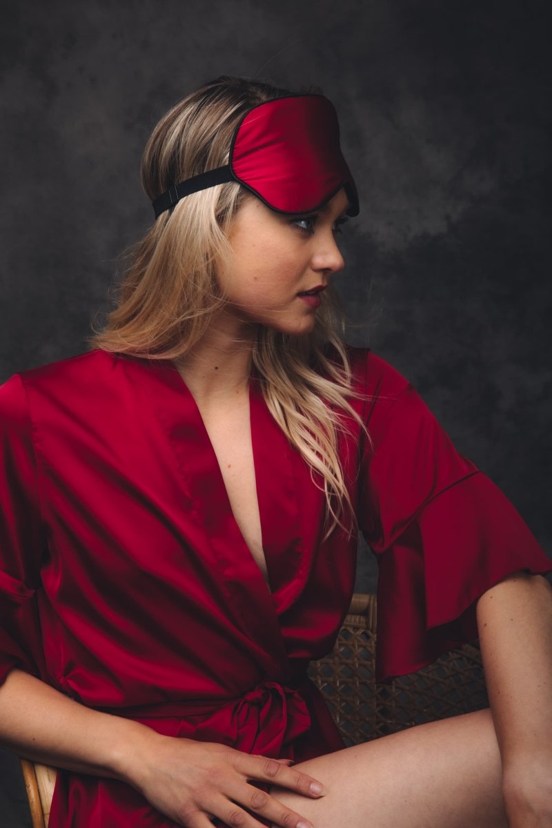 Slaapmasker 100% zijde - Kimomi