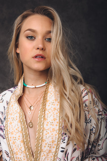 Boho Sun Layered Kettingset