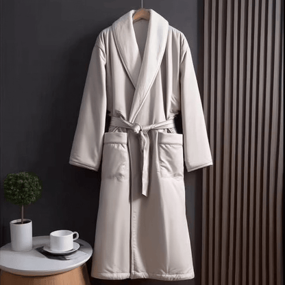 Badjas Dames SatijnFleece - Winter Glow - Kimomi