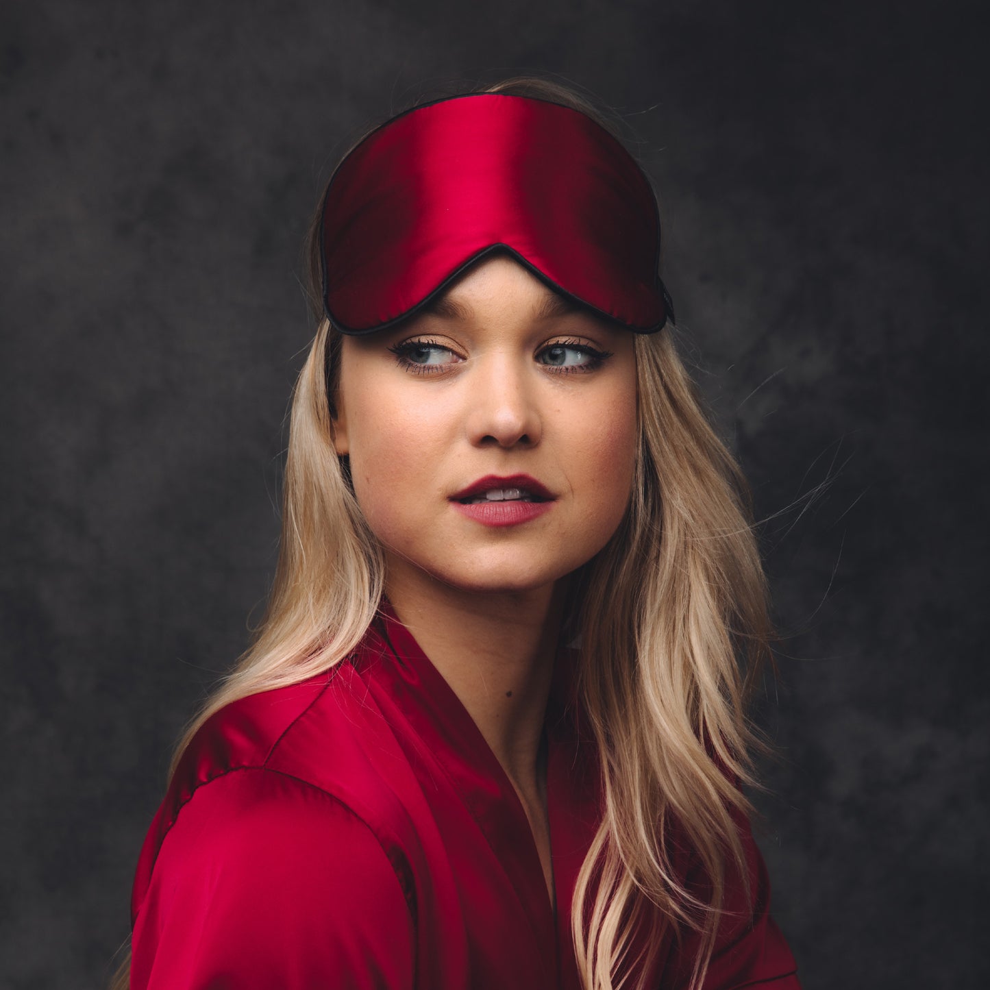 Kimono Damen Satin - Lange Spitze