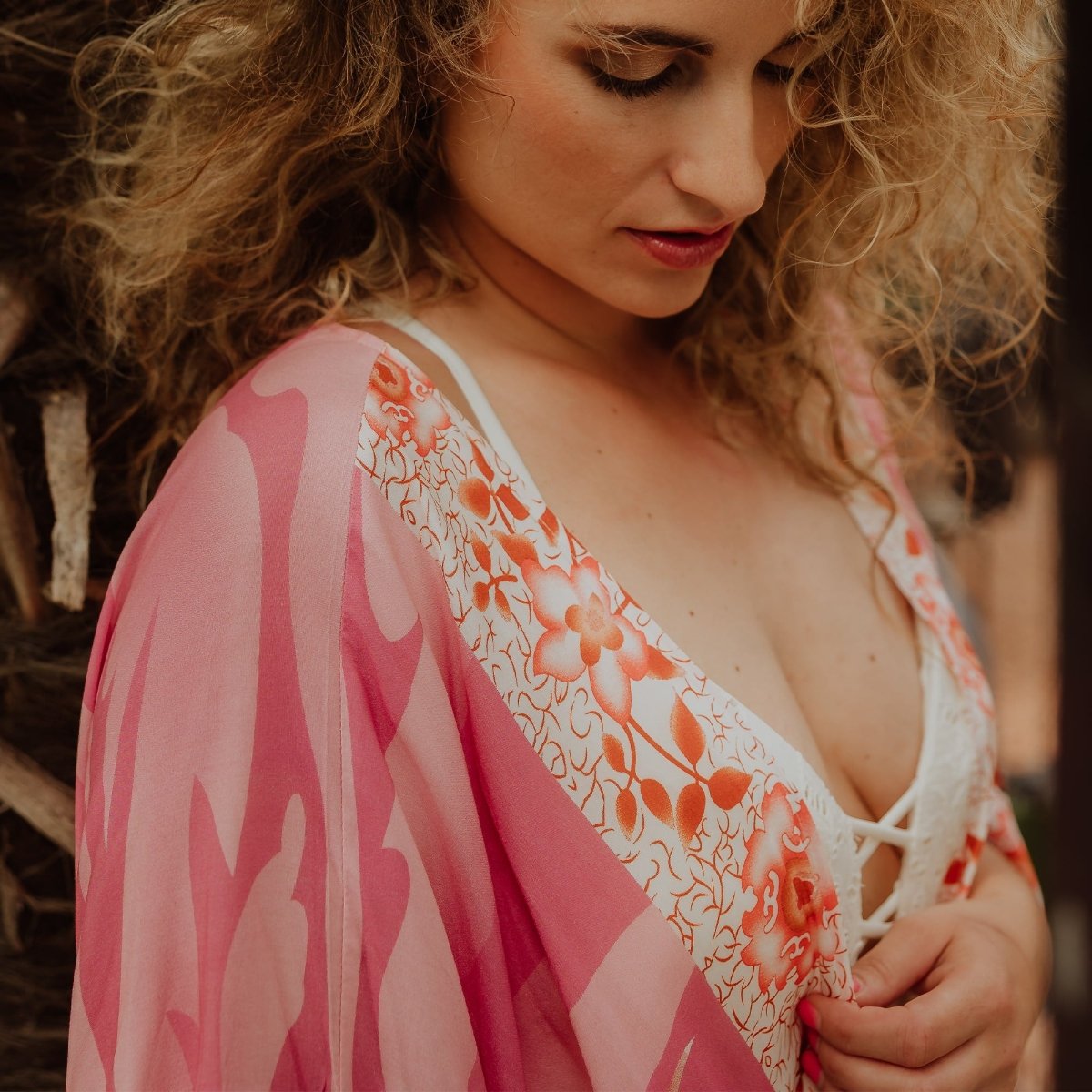 Kimono dames - Pink Breeze - Kimomi