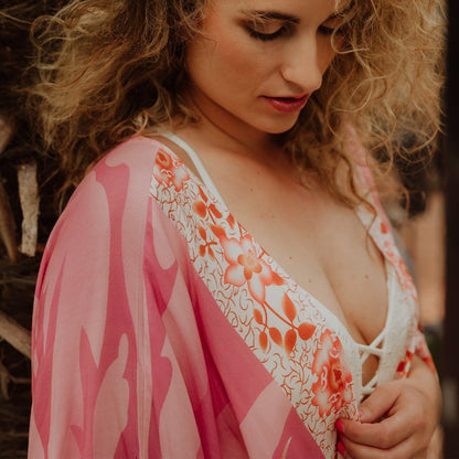 Kimono dames - Pink Breeze - Kimomi