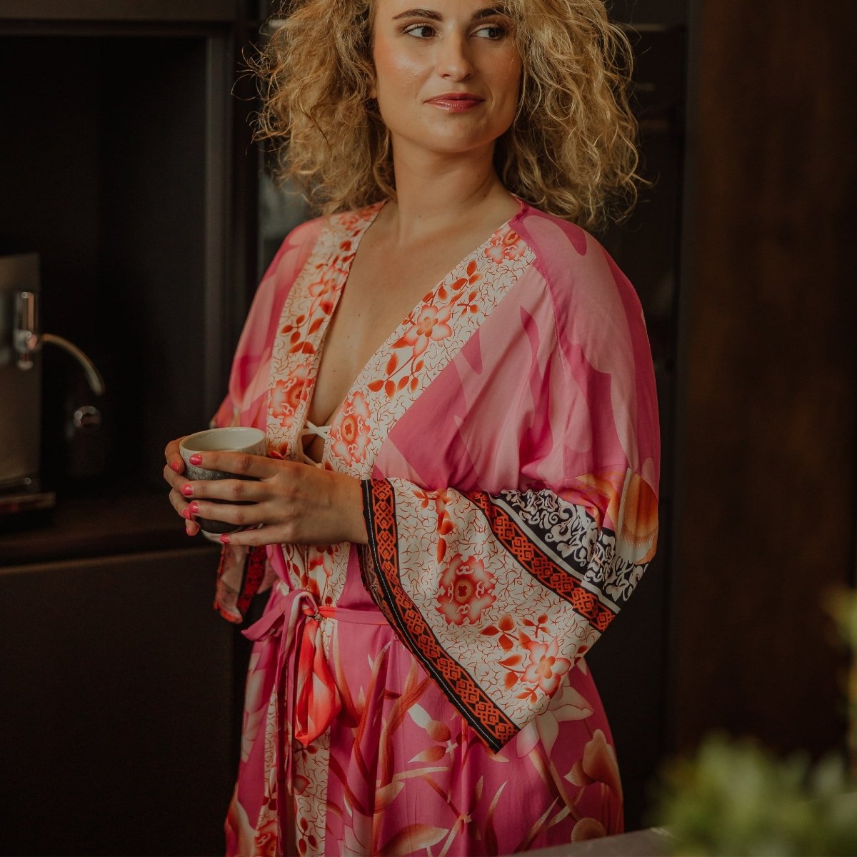 Kimono dames - Pink Breeze - Kimomi