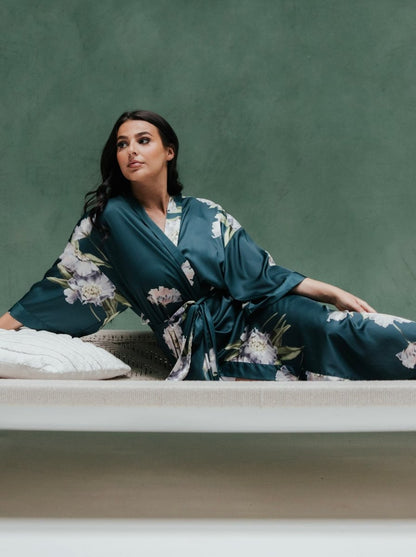 Kimono Dames Satijn - Dreameria - Kimomi