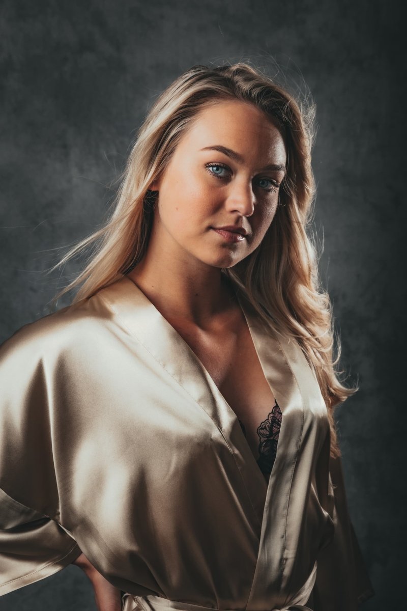 Kimono Dames Satijn – Shine Colour - Kimomi