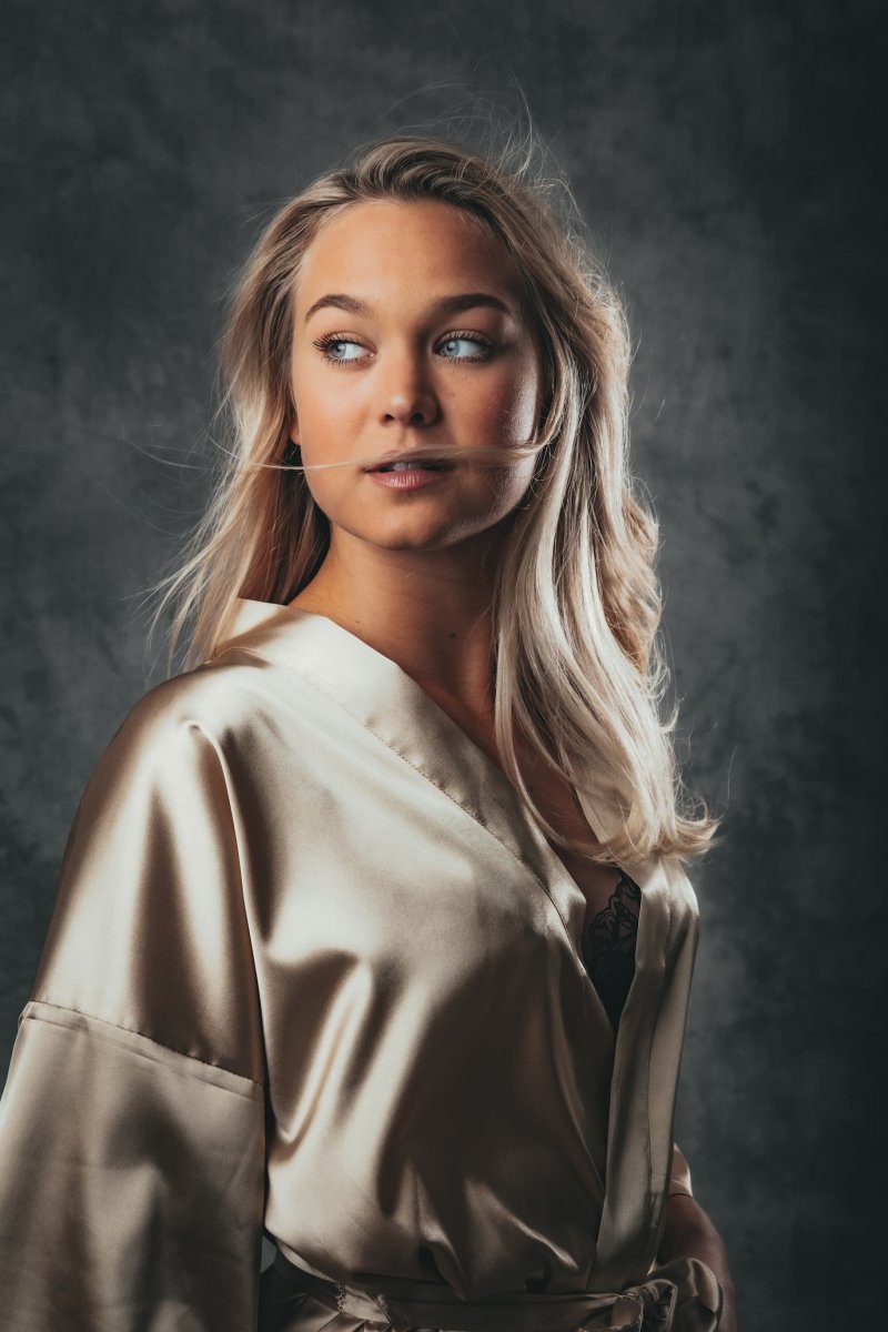 Kimono Dames Satijn – Shine Colour - Kimomi
