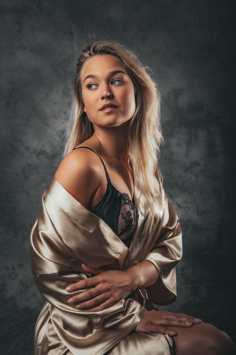 Kimono Dames Satijn – Shine Colour - Kimomi