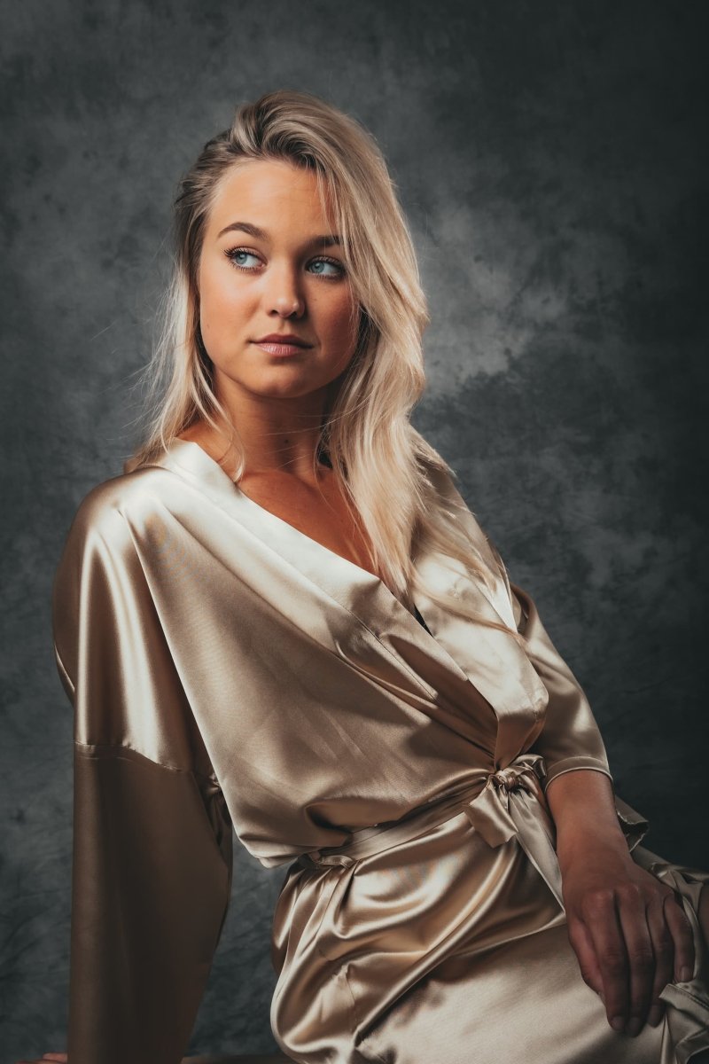 Kimono Dames Satijn – Shine Colour - Kimomi