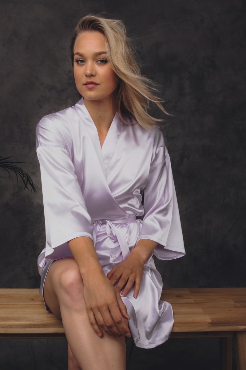 Kimono Dames Satijn – Shine Colour - Kimomi