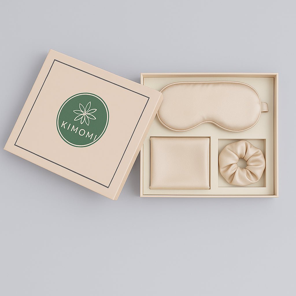 Luxe Satijnen Beauty Slaapset - Kimomi