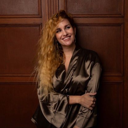 Pyjama Dames Satijn - Hana Silk - Kimomi