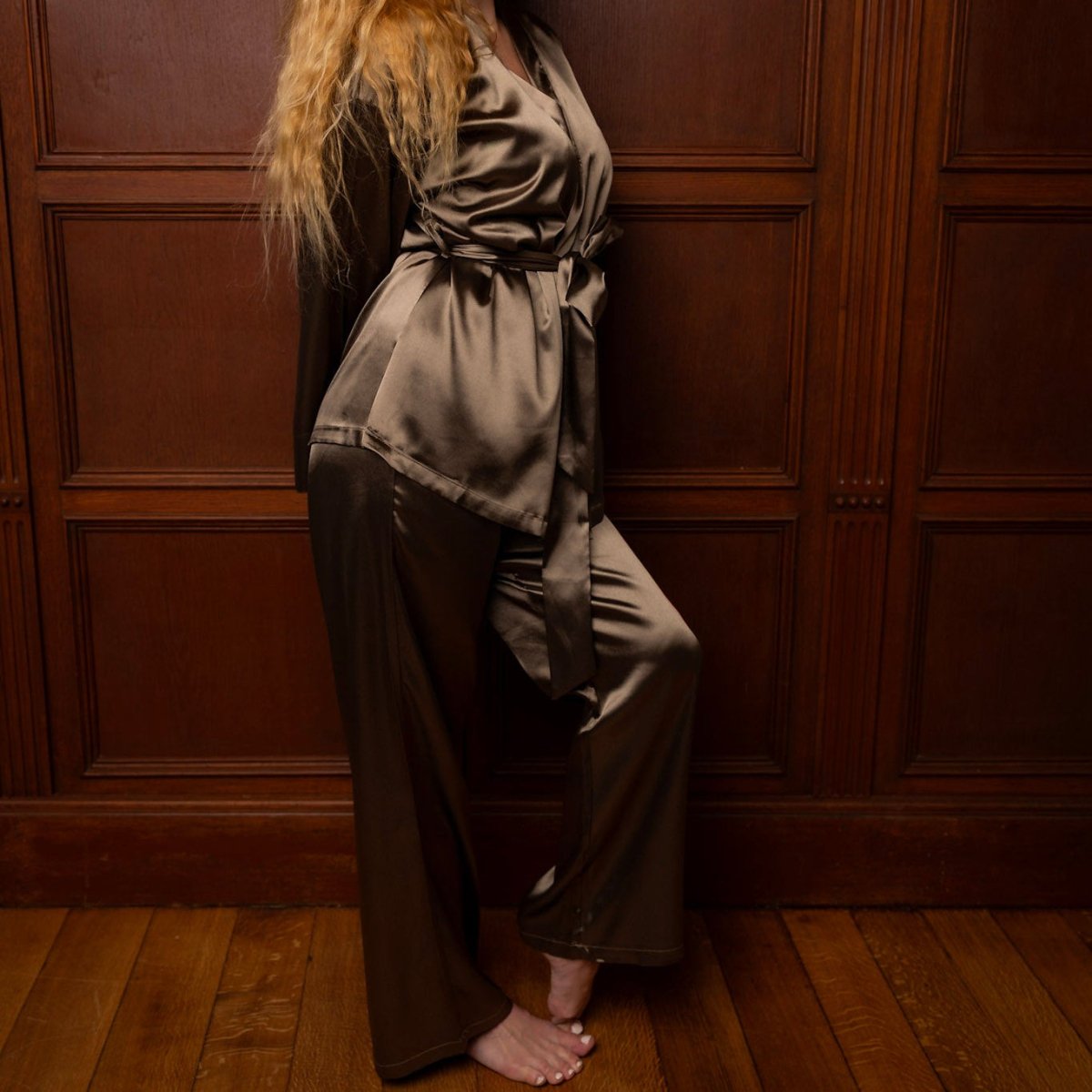 Pyjama Dames Satijn - Hana Silk - Kimomi