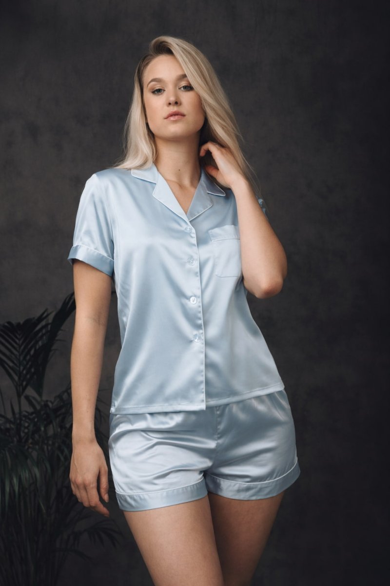 Pyjama Dames Satijn Kort - Soft Chill - Kimomi