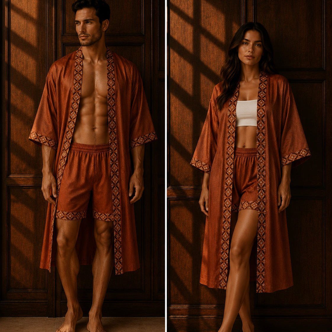 Unisex Kimono Dames & Heren - The Medina - Kimomi